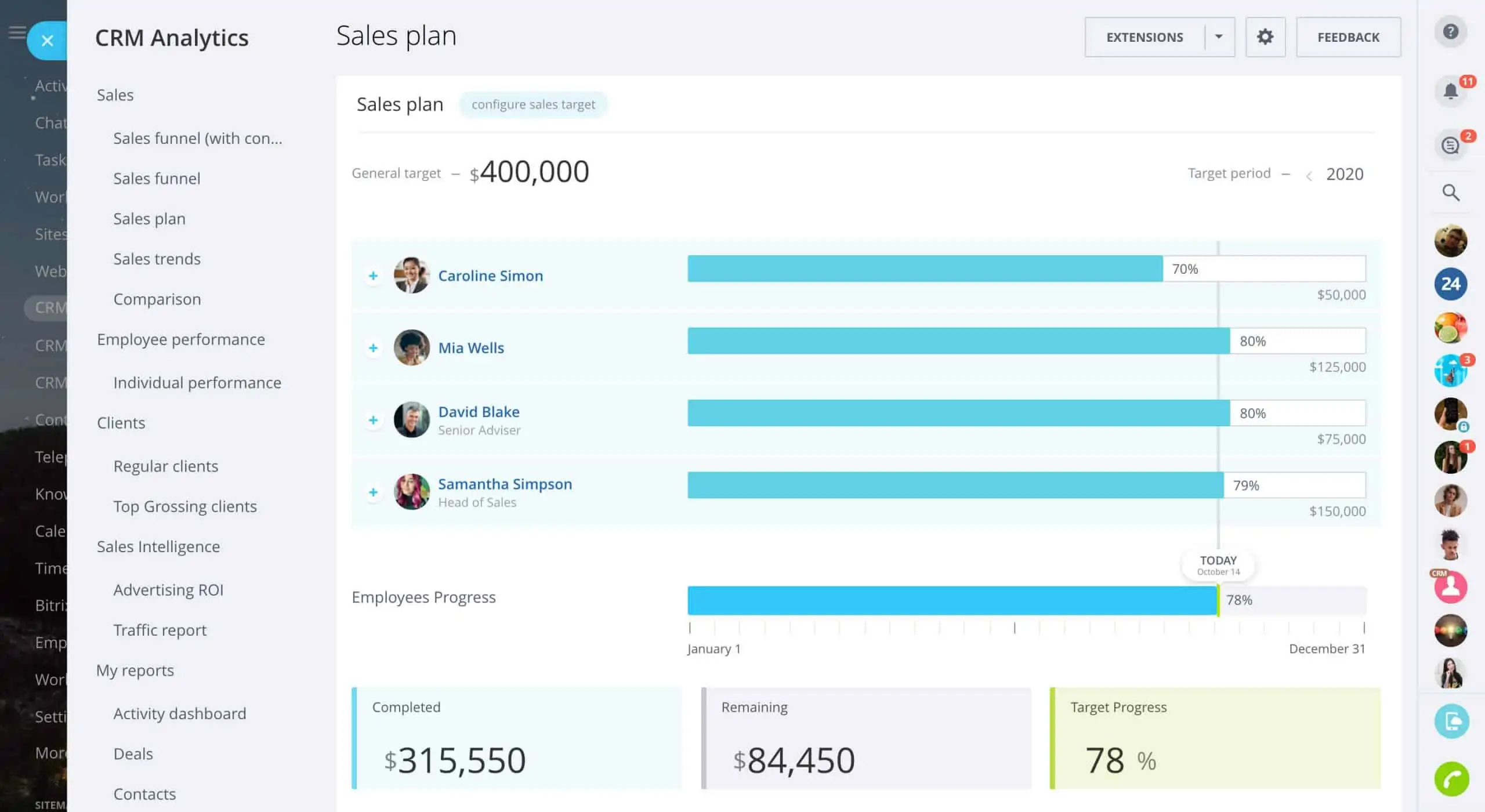 Dịch vụ cung cấp và triển khai phần mềm Bitrix CRM